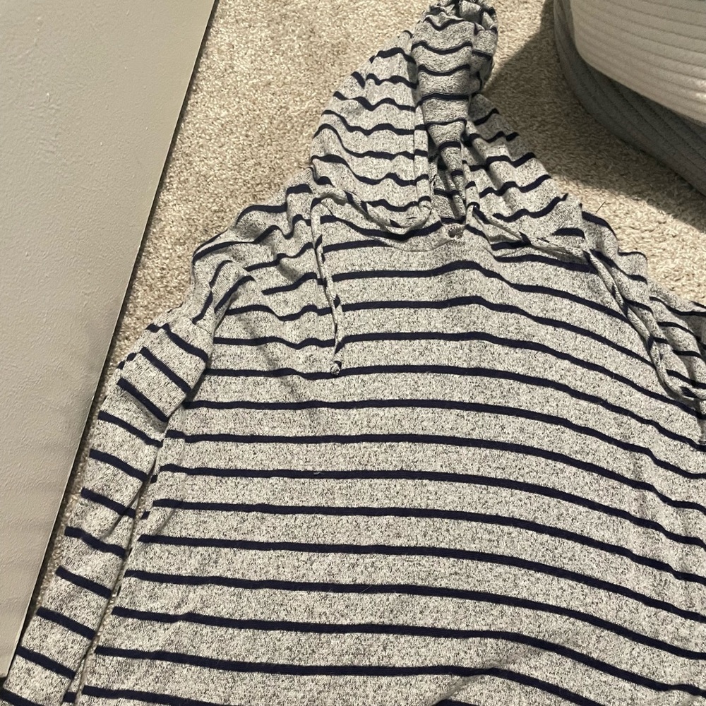 Pink Lily, striped sweater, size small